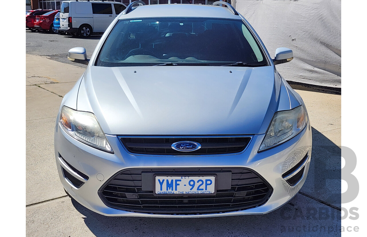 03/2012 Ford Mondeo LX TDCi MC 4d Wagon Silver 2.0L