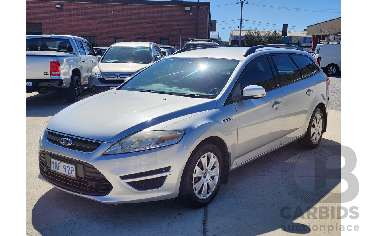 03/2012 Ford Mondeo LX TDCi MC 4d Wagon Silver 2.0L