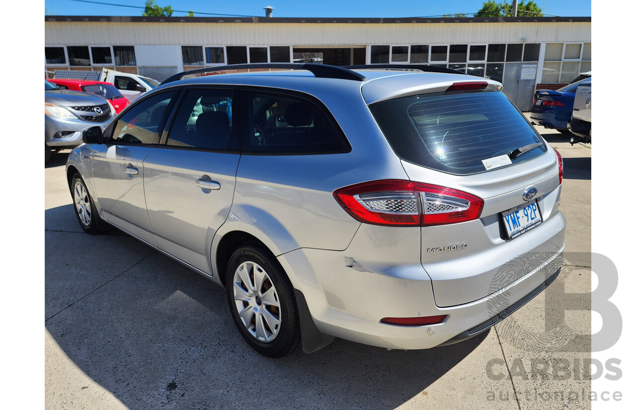 03/2012 Ford Mondeo LX TDCi MC 4d Wagon Silver 2.0L