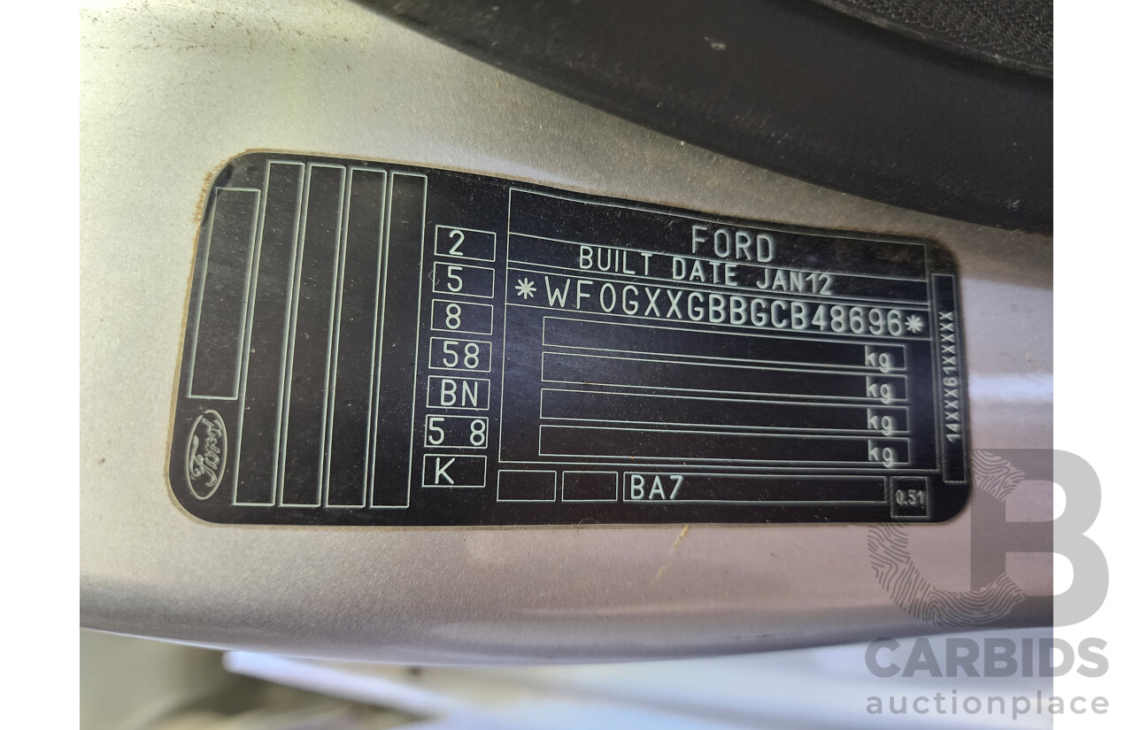 03/2012 Ford Mondeo LX TDCi MC 4d Wagon Silver 2.0L