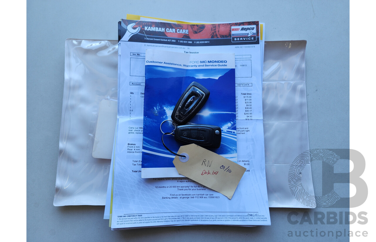 03/2012 Ford Mondeo LX TDCi MC 4d Wagon Silver 2.0L
