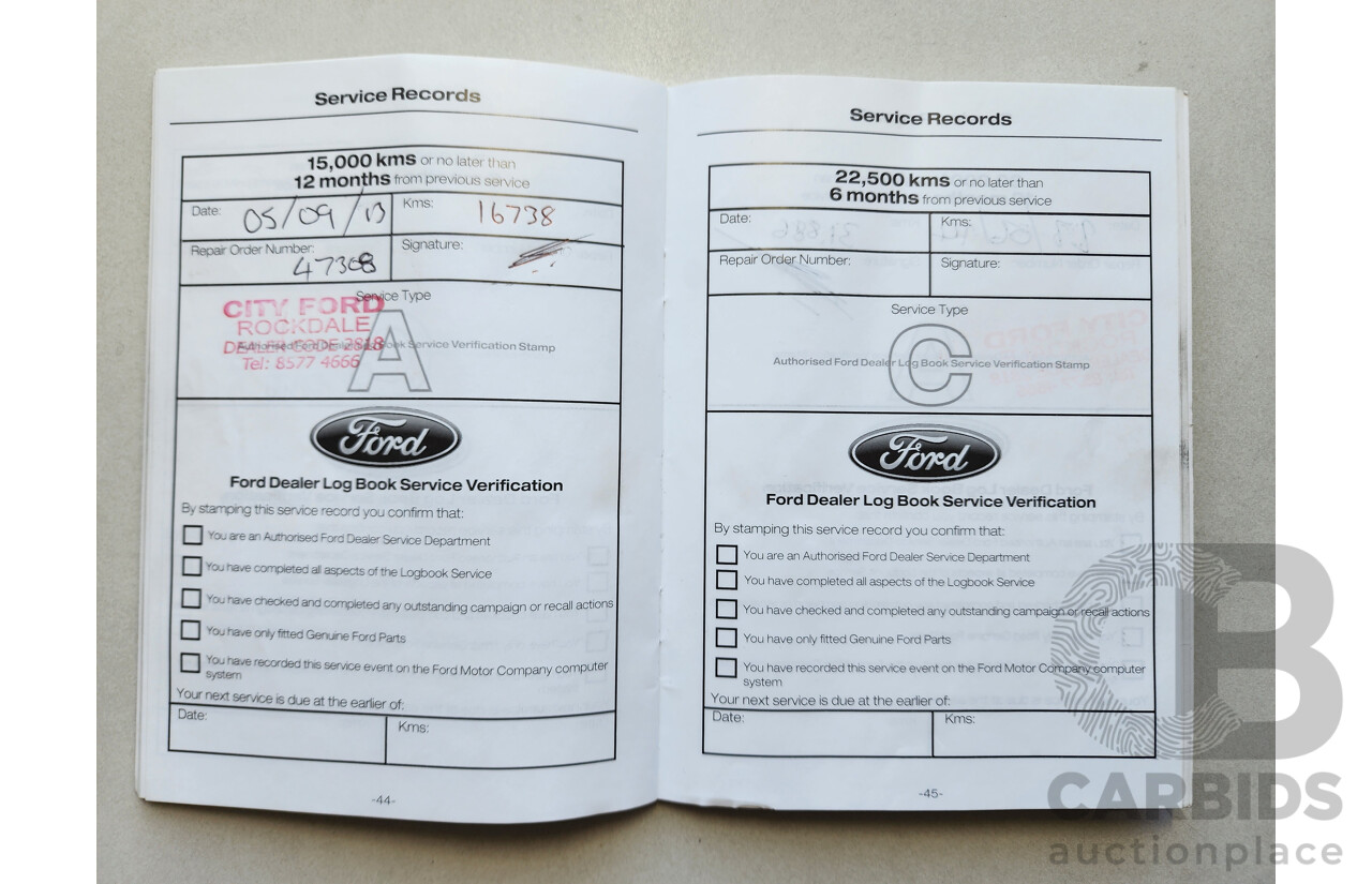 03/2012 Ford Mondeo LX TDCi MC 4d Wagon Silver 2.0L