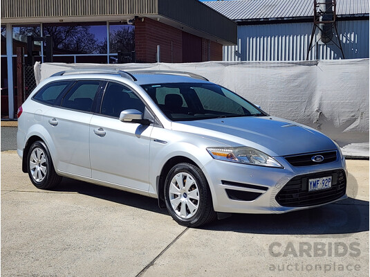 03/2012 Ford Mondeo LX TDCi MC 4d Wagon Silver 2.0L