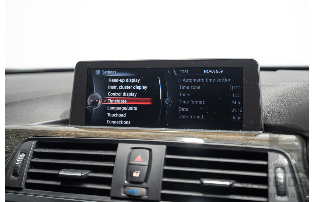 08/2015 BMW 420i M Sport Gran Coupe F36 MY15 5D Coupe Carbon Black Metallic Turbo 2.0L