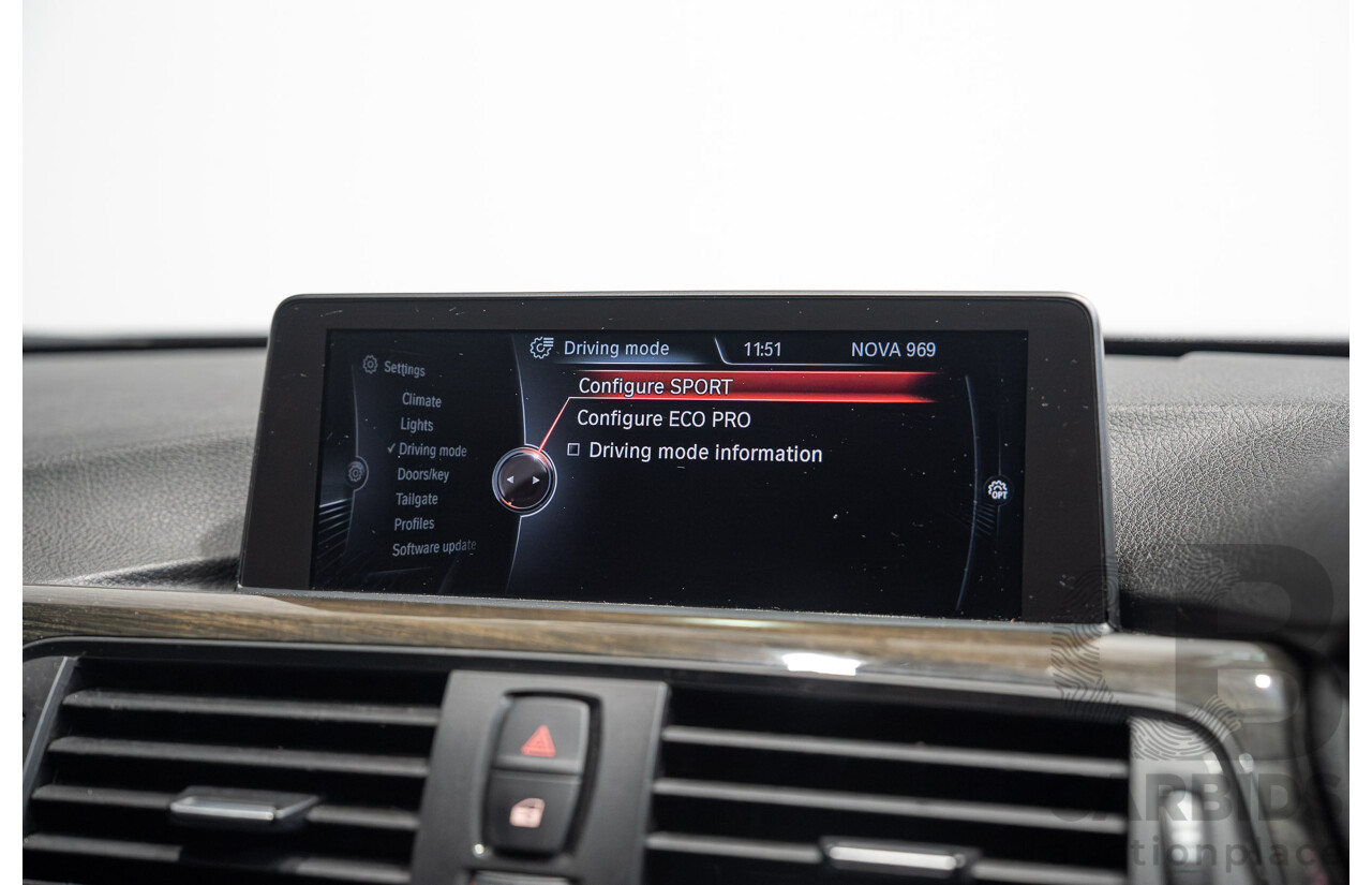 08/2015 BMW 420i M Sport Gran Coupe F36 MY15 5D Coupe Carbon Black Metallic Turbo 2.0L