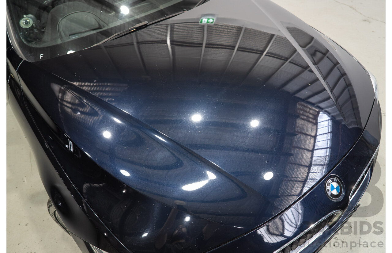 08/2015 BMW 420i M Sport Gran Coupe F36 MY15 5D Coupe Carbon Black Metallic Turbo 2.0L