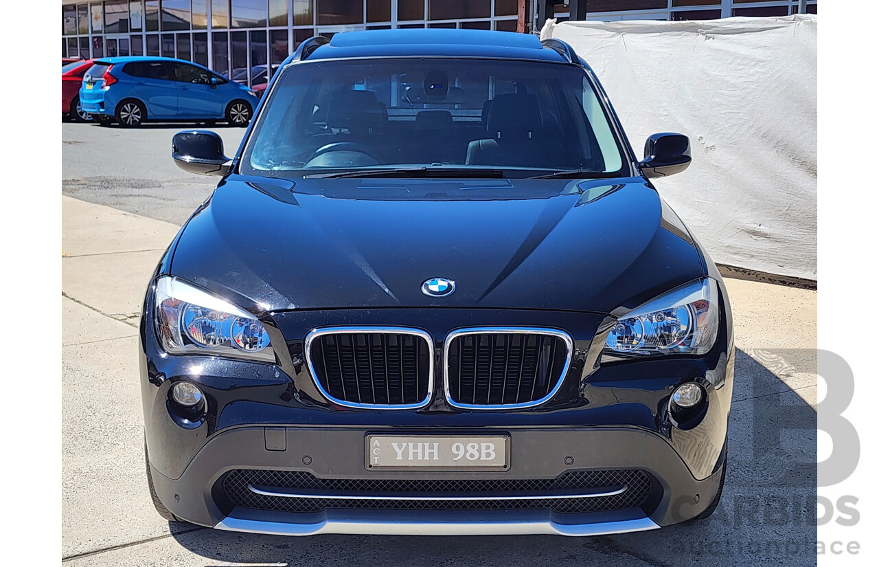 11/2010 Bmw X1 Xdrive 20d E84 4d Wagon Black 2.0L