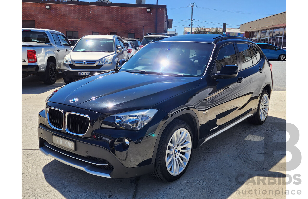 11/2010 Bmw X1 Xdrive 20d E84 4d Wagon Black 2.0L