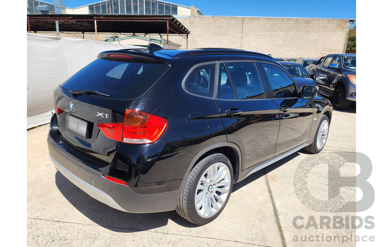 11/2010 Bmw X1 Xdrive 20d E84 4d Wagon Black 2.0L