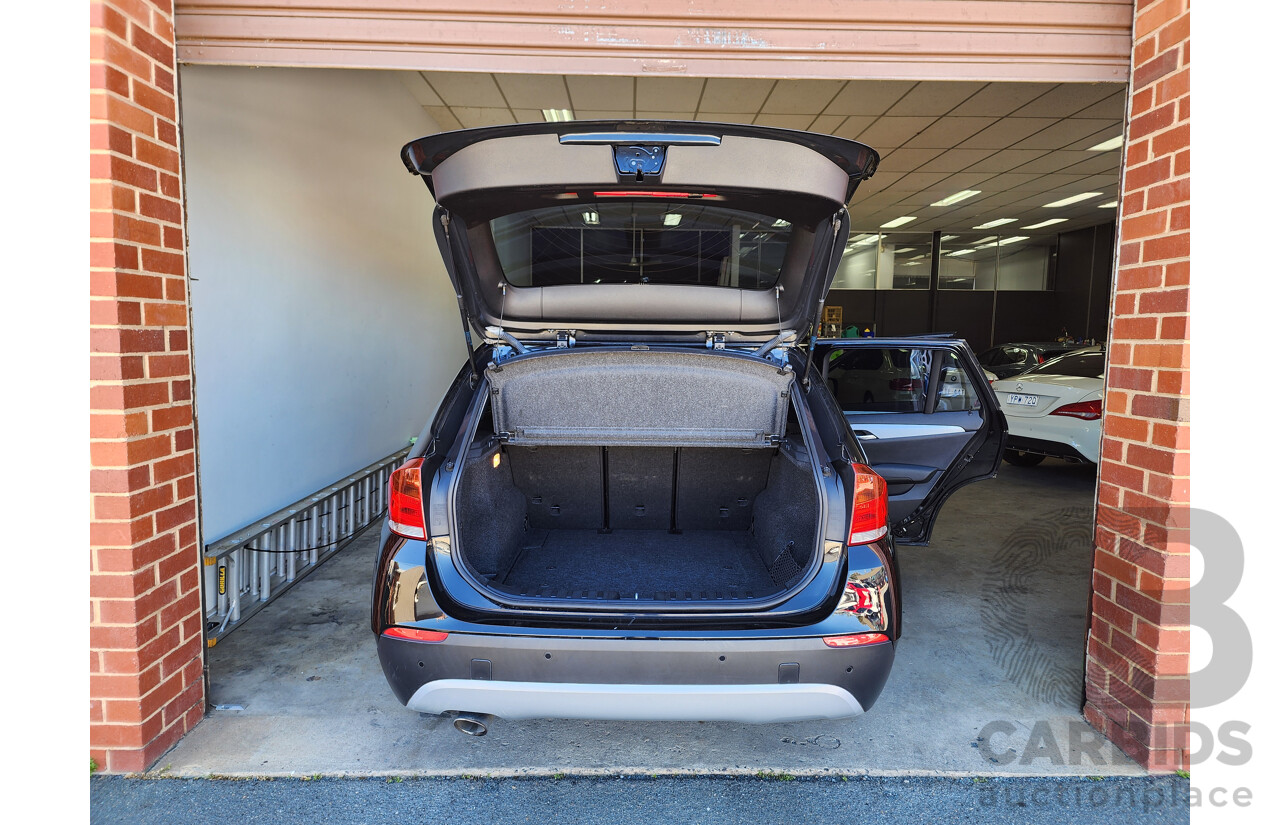 11/2010 Bmw X1 Xdrive 20d E84 4d Wagon Black 2.0L
