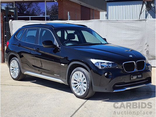 11/2010 Bmw X1 Xdrive 20d E84 4d Wagon Black 2.0L