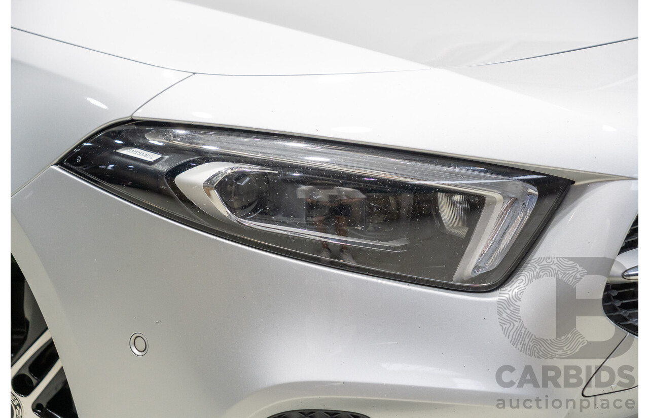 5/2019 Mercedes-Benz A250 177 MY19 5d Hatchback Iridium Silver Metallic Turbo 2.0L