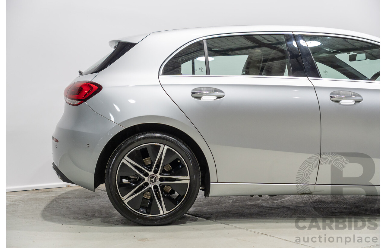 5/2019 Mercedes-Benz A250 177 MY19 5d Hatchback Iridium Silver Metallic Turbo 2.0L