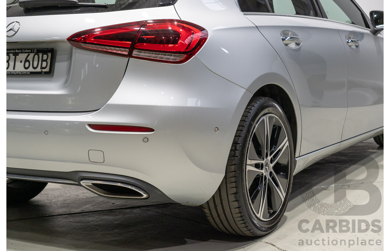 5/2019 Mercedes-Benz A250 177 MY19 5d Hatchback Iridium Silver Metallic Turbo 2.0L