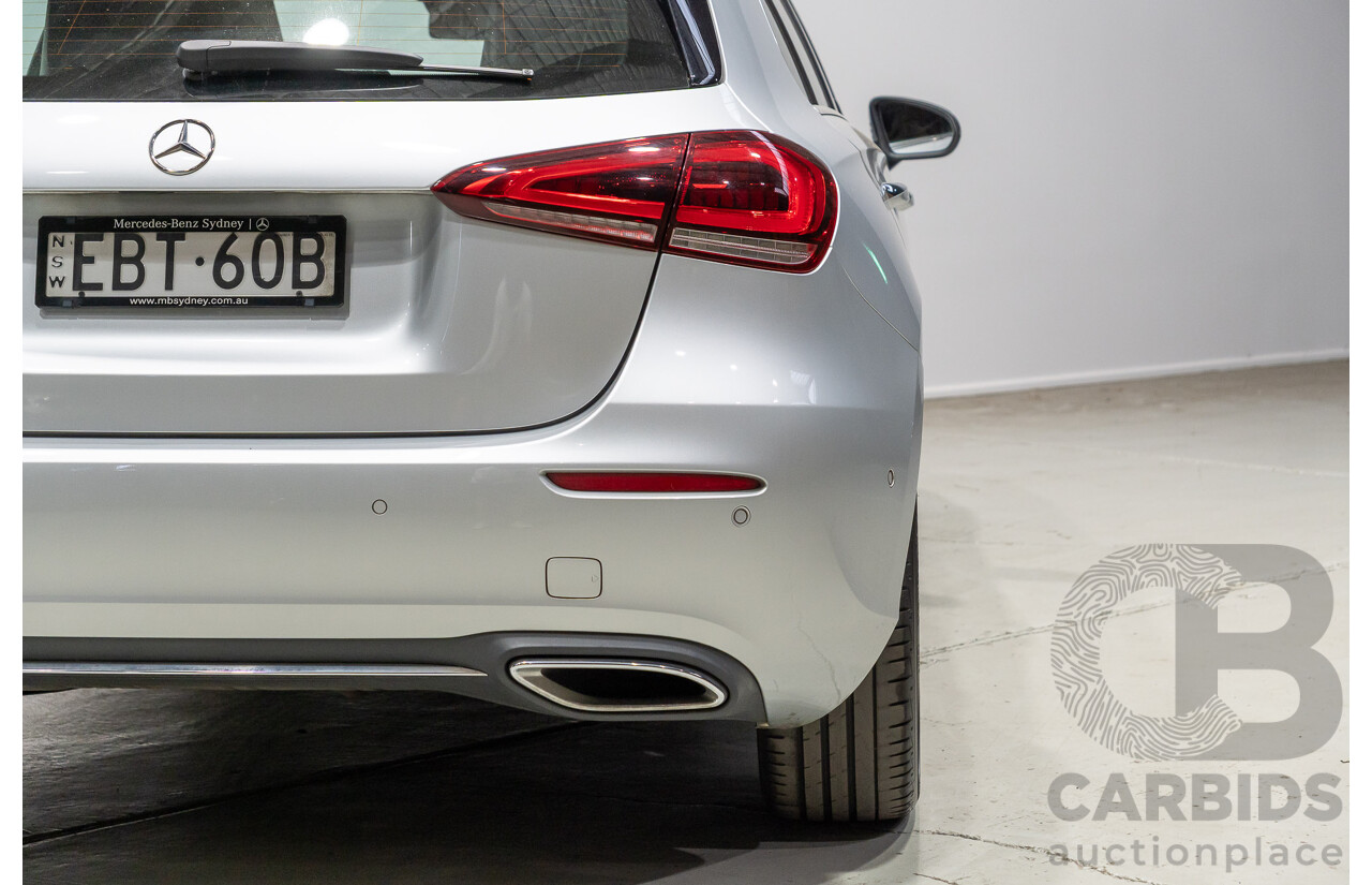5/2019 Mercedes-Benz A250 177 MY19 5d Hatchback Iridium Silver Metallic Turbo 2.0L