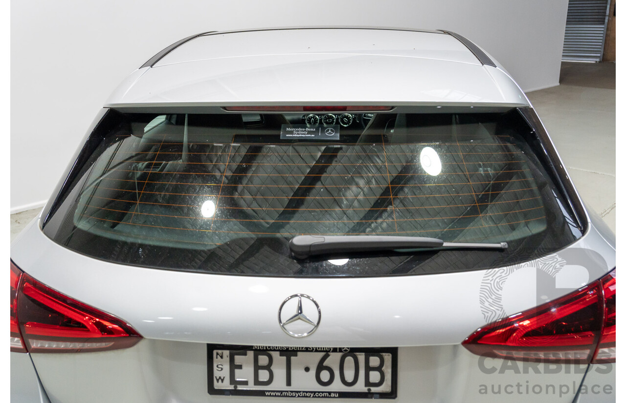 5/2019 Mercedes-Benz A250 177 MY19 5d Hatchback Iridium Silver Metallic Turbo 2.0L