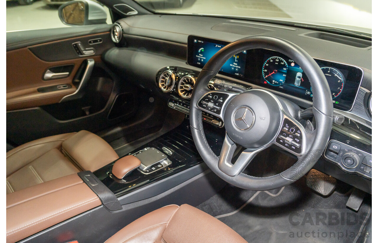 5/2019 Mercedes-Benz A250 177 MY19 5d Hatchback Iridium Silver Metallic Turbo 2.0L