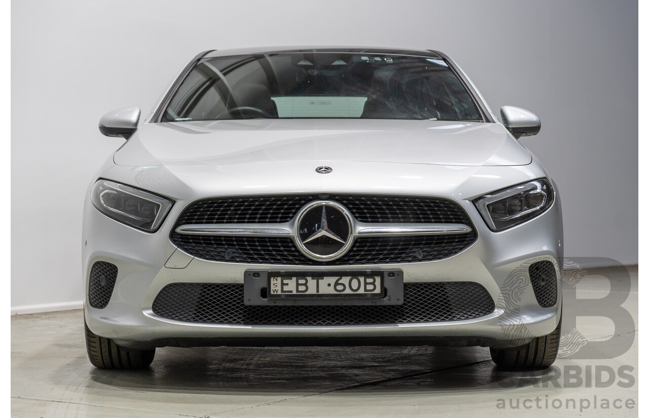 5/2019 Mercedes-Benz A250 177 MY19 5d Hatchback Iridium Silver Metallic Turbo 2.0L