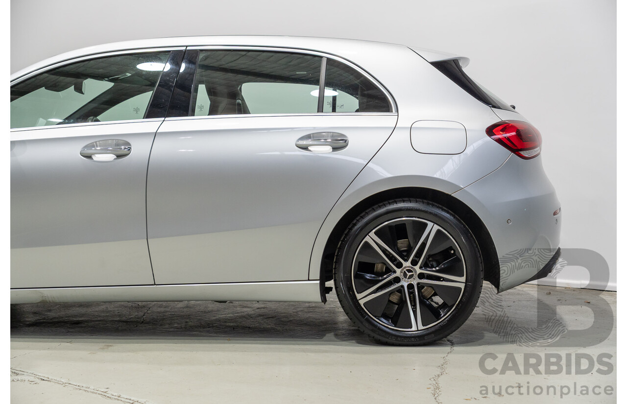 5/2019 Mercedes-Benz A250 177 MY19 5d Hatchback Iridium Silver Metallic Turbo 2.0L