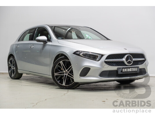 5/2019 Mercedes-Benz A250 177 MY19 5d Hatchback Iridium Silver Metallic Turbo 2.0L