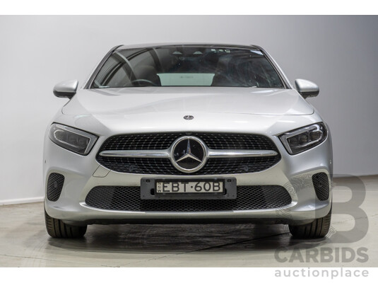 5/2019 Mercedes-Benz A250 177 MY19 5d Hatchback Iridium Silver Metallic Turbo 2.0L
