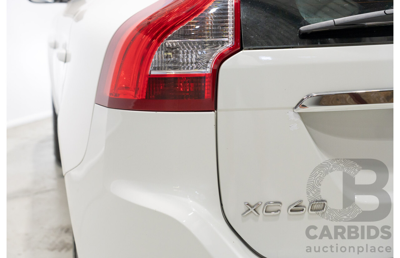05/2017 Volvo XC60 T5 Luxury (AWD) DZ MY17 4d Wagon Crystal White Metallic Turbo 2.0L