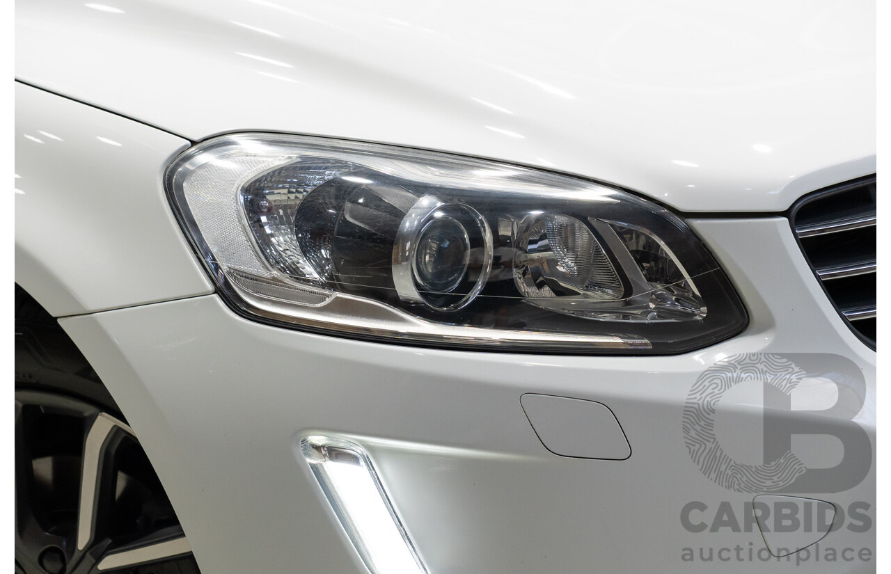 05/2017 Volvo XC60 T5 Luxury (AWD) DZ MY17 4d Wagon Crystal White Metallic Turbo 2.0L