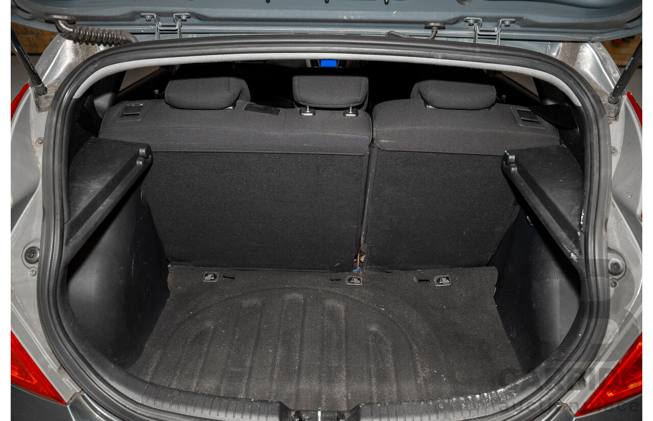 11/2011 Hyundai Accent Active RB 5d Hatchback Grey 1.6L