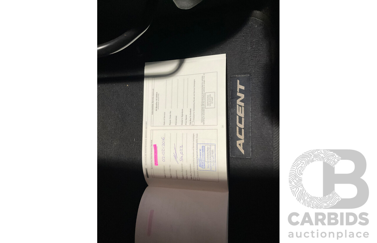11/2011 Hyundai Accent Active RB 5d Hatchback Grey 1.6L