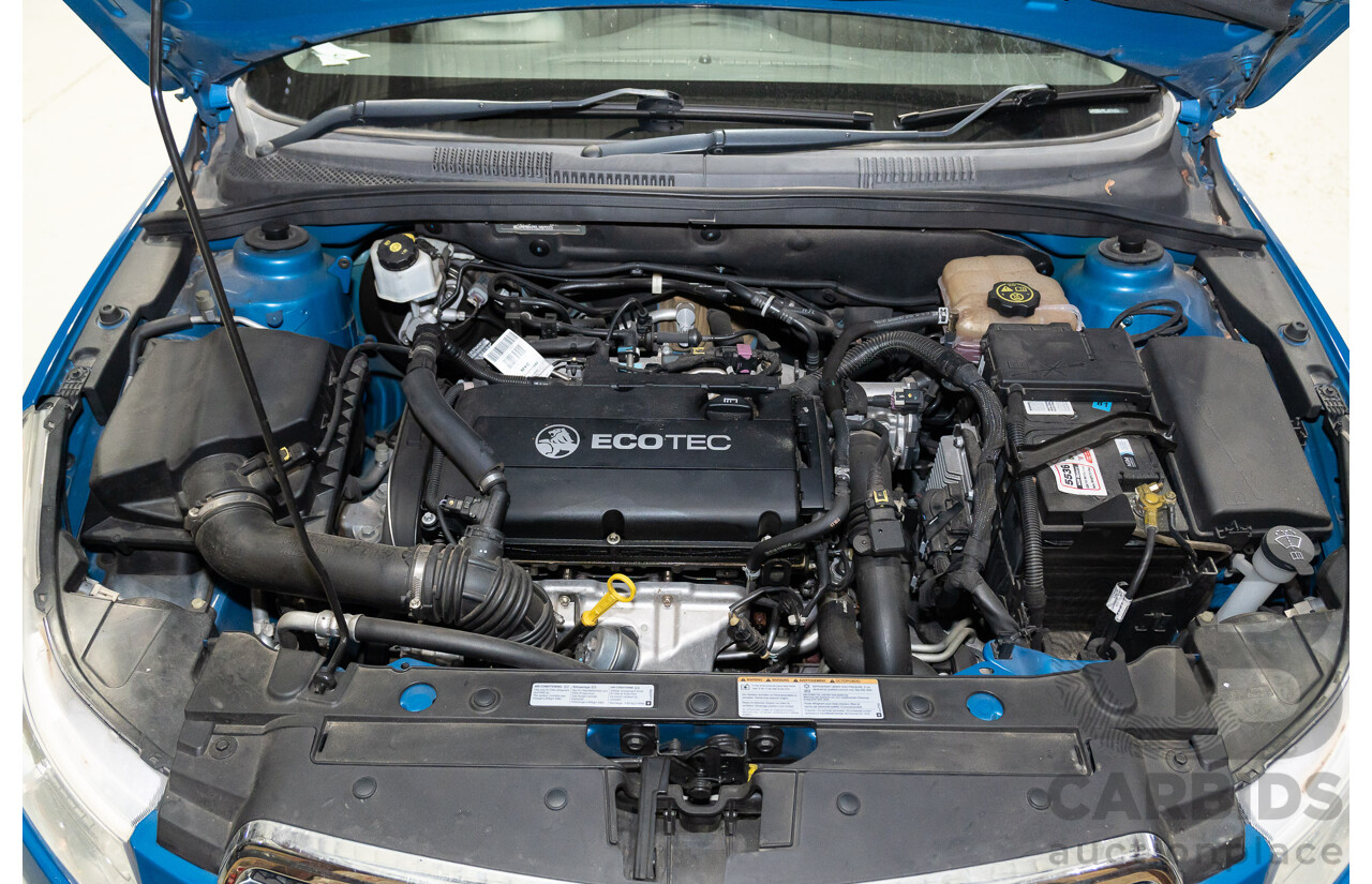 06/2013 Holden Cruze SRi V JH MY14 4d Sedan Blue 1.6L