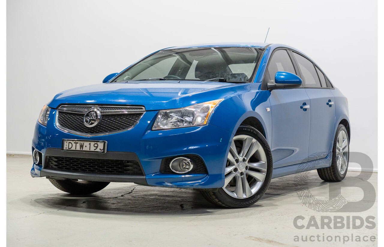 06/2013 Holden Cruze SRi V JH MY14 4d Sedan Blue 1.6L