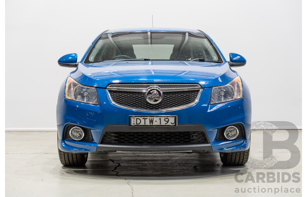 06/2013 Holden Cruze SRi V JH MY14 4d Sedan Blue 1.6L