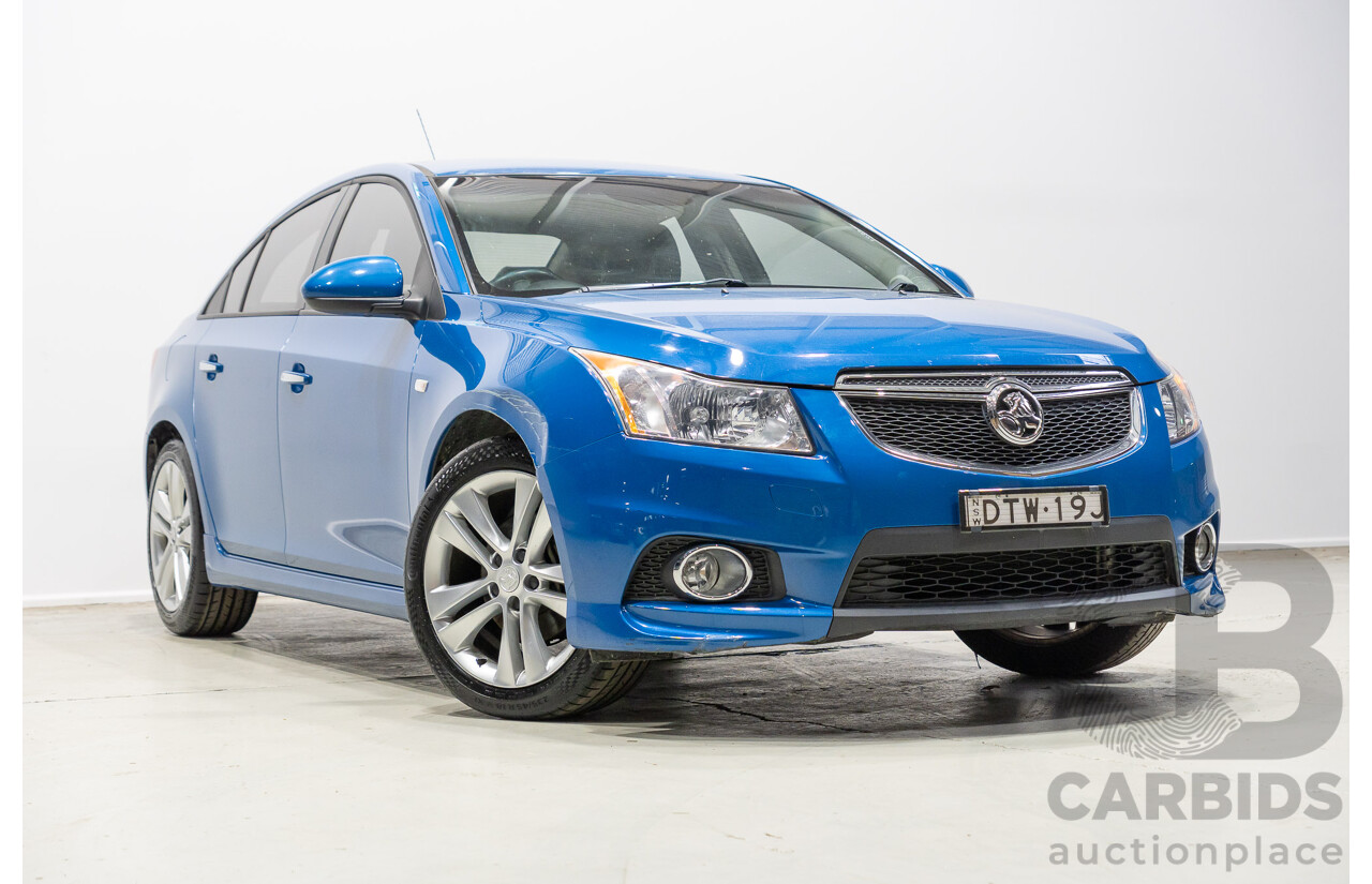 06/2013 Holden Cruze SRi V JH MY14 4d Sedan Blue 1.6L