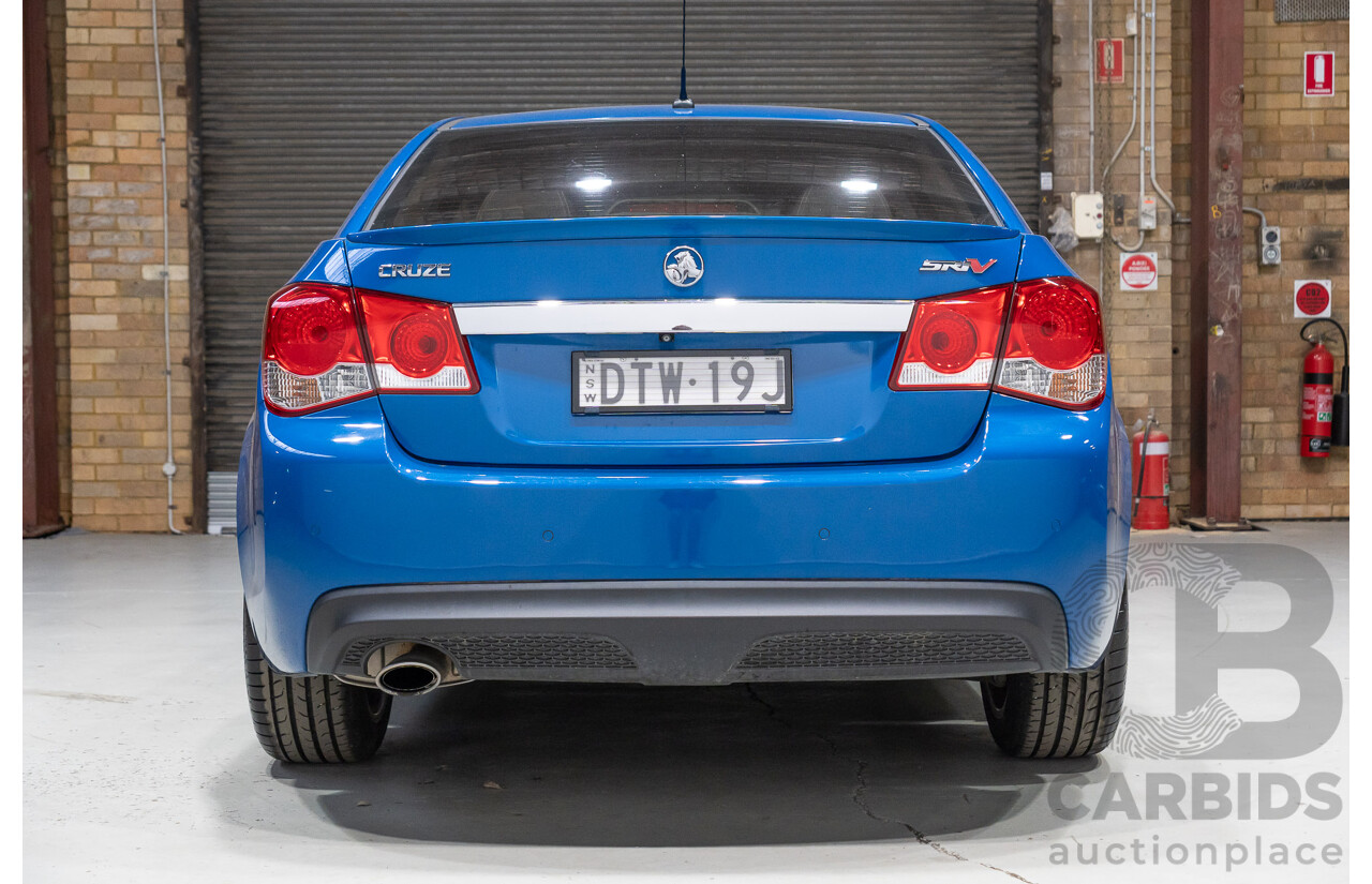 06/2013 Holden Cruze SRi V JH MY14 4d Sedan Blue 1.6L