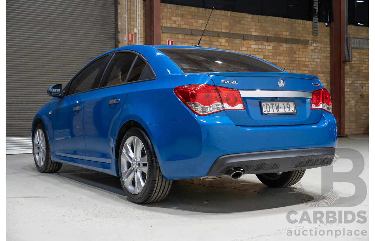06/2013 Holden Cruze SRi V JH MY14 4d Sedan Blue 1.6L