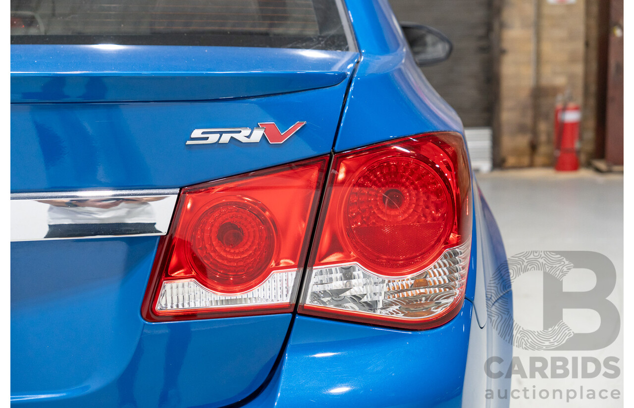 06/2013 Holden Cruze SRi V JH MY14 4d Sedan Blue 1.6L