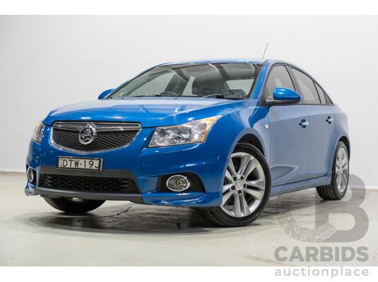 06/2013 Holden Cruze SRi V JH MY14 4d Sedan Blue 1.6L