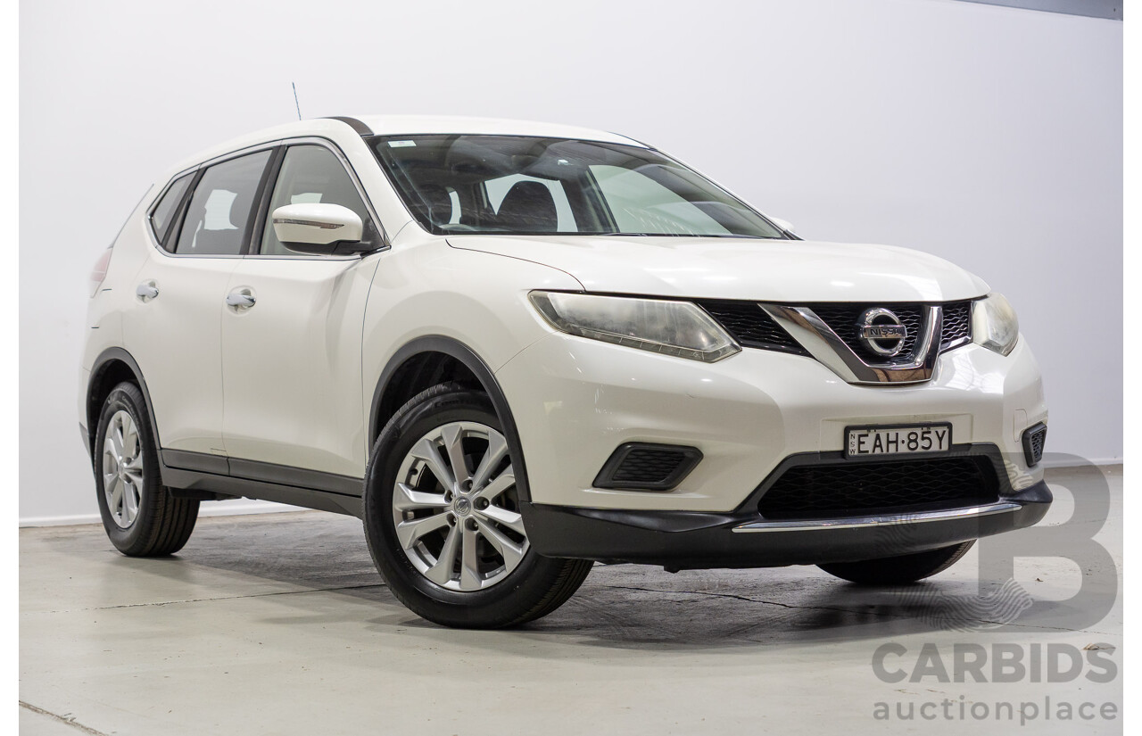 12/2016 Nissan X-Trail ST T32 4d Wagon Ivory Pearl 2.5L