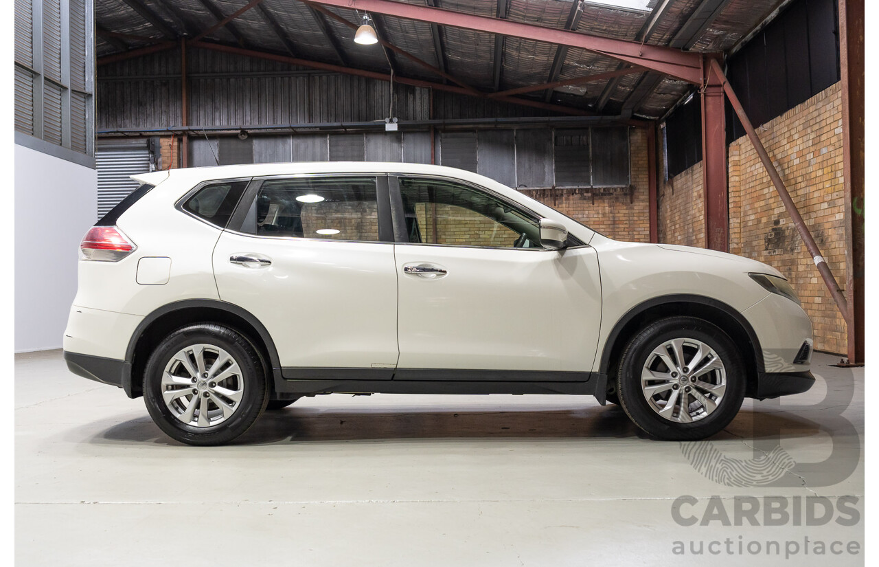 12/2016 Nissan X-Trail ST T32 4d Wagon Ivory Pearl 2.5L