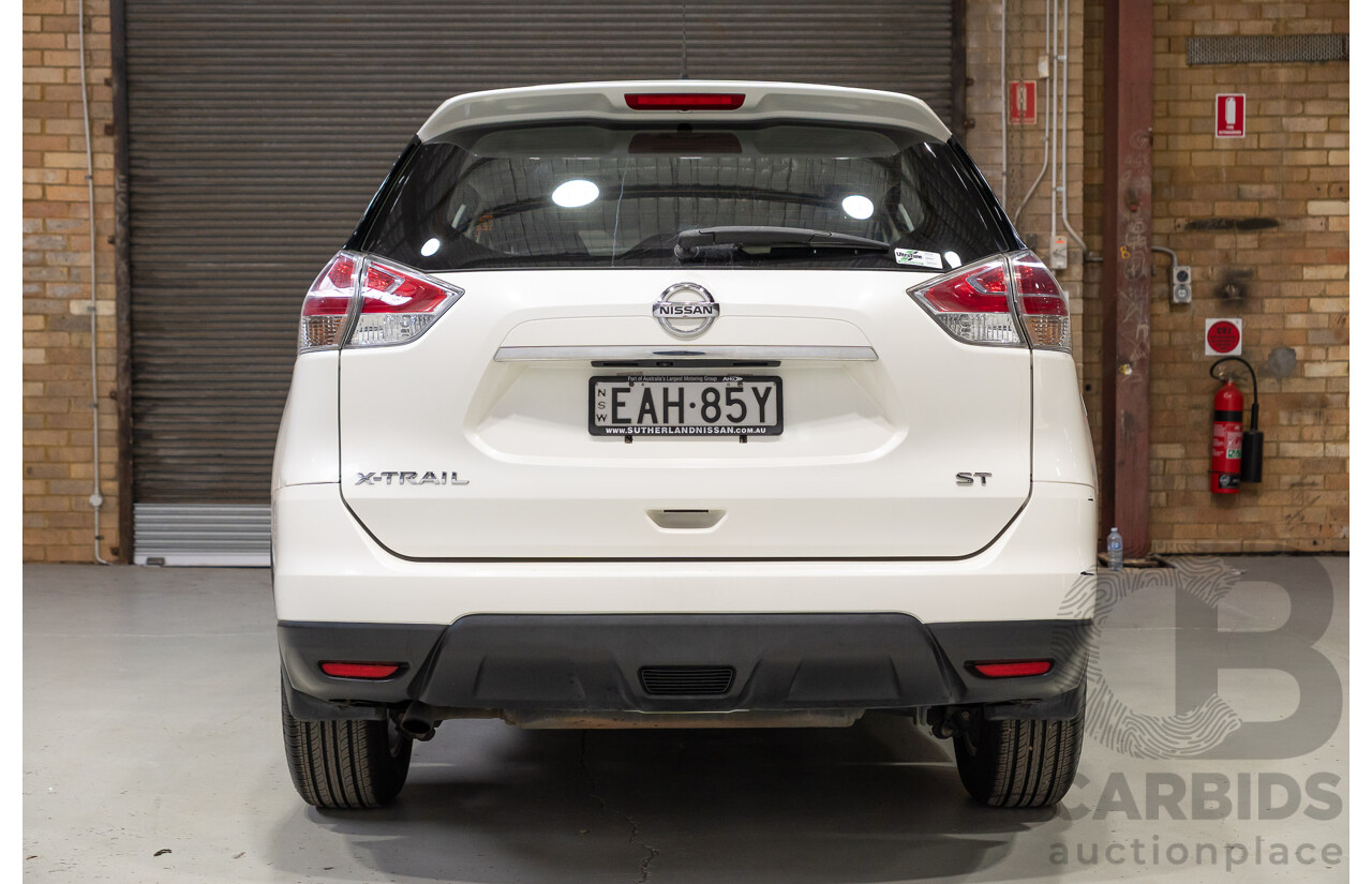 12/2016 Nissan X-Trail ST T32 4d Wagon Ivory Pearl 2.5L