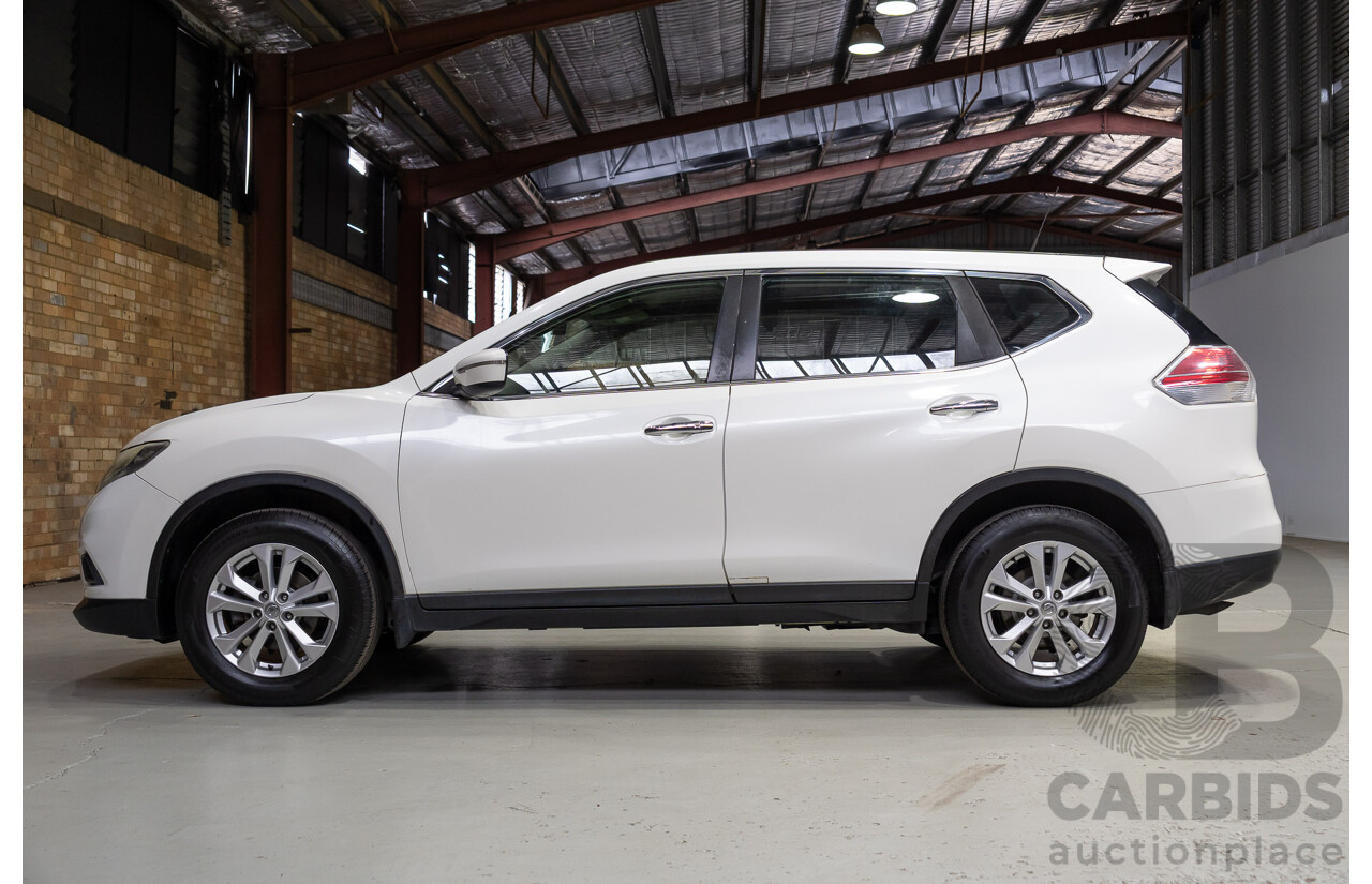 12/2016 Nissan X-Trail ST T32 4d Wagon Ivory Pearl 2.5L
