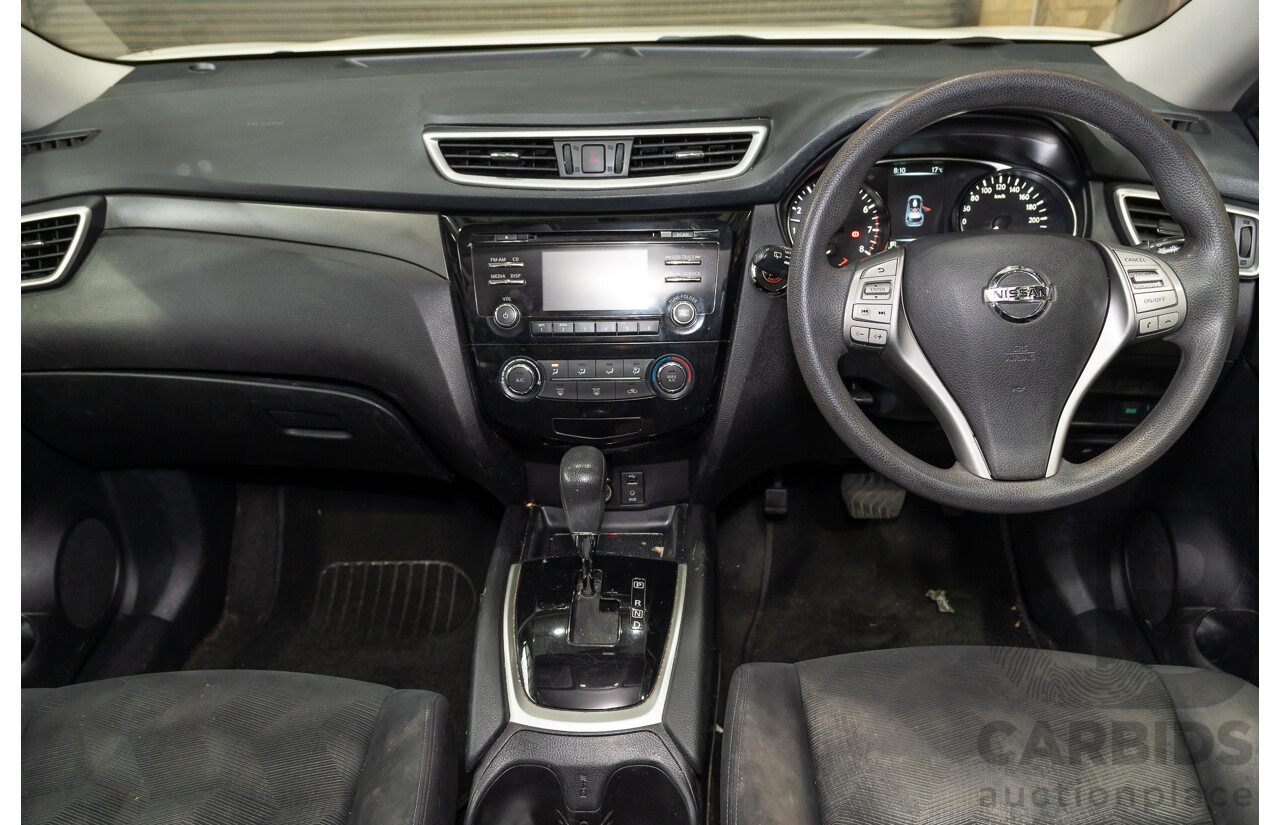 12/2016 Nissan X-Trail ST T32 4d Wagon Ivory Pearl 2.5L