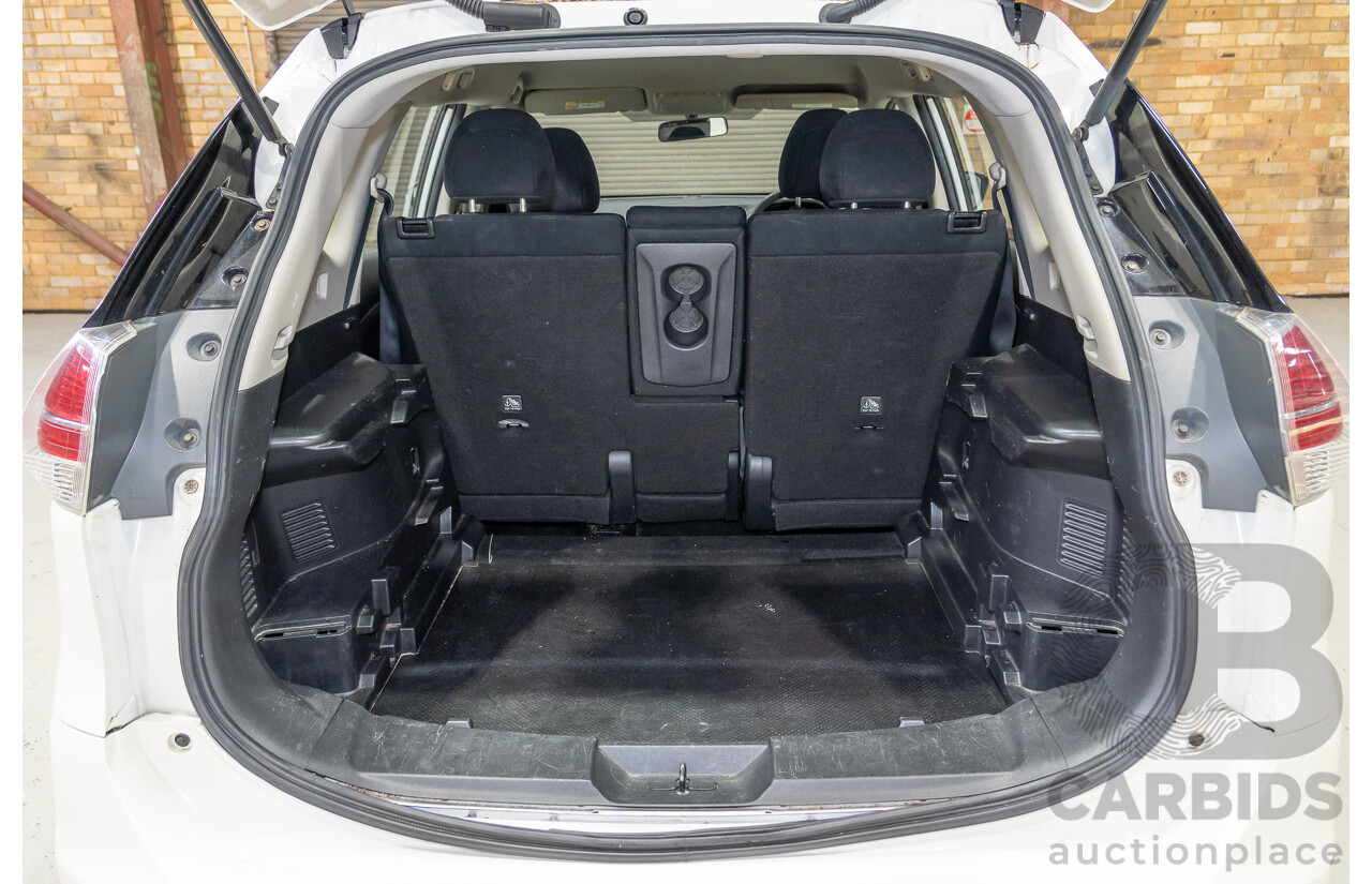 12/2016 Nissan X-Trail ST T32 4d Wagon Ivory Pearl 2.5L