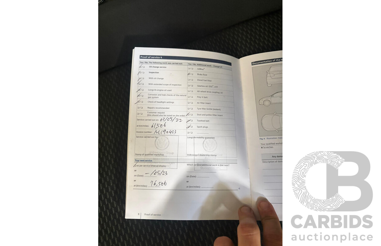01/2020 Volkswagen Polo 70TSI Trendline AW MY19 5d Hatchback Black Turbo 1.0L