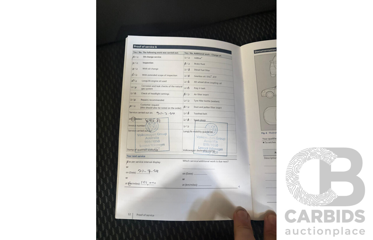 01/2020 Volkswagen Polo 70TSI Trendline AW MY19 5d Hatchback Black Turbo 1.0L