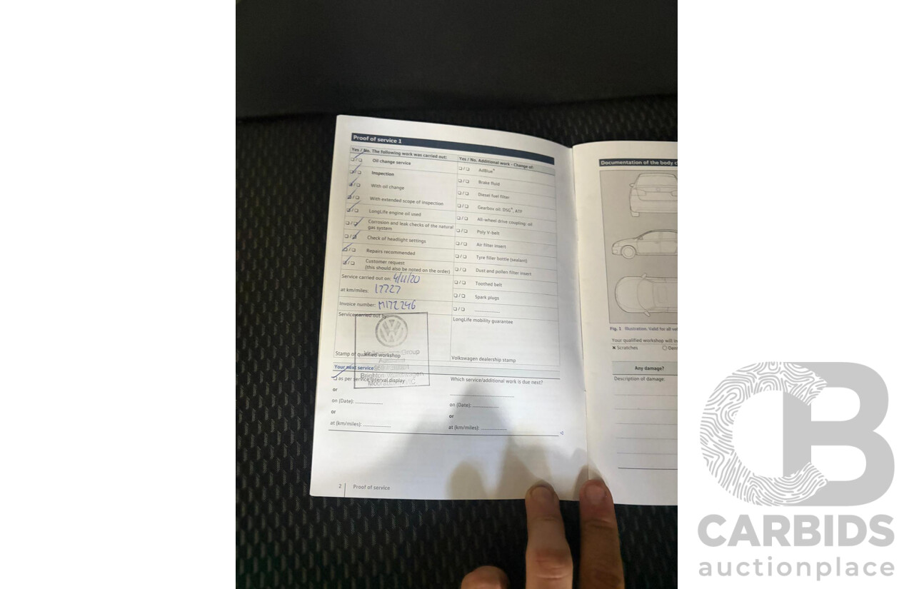 01/2020 Volkswagen Polo 70TSI Trendline AW MY19 5d Hatchback Black Turbo 1.0L