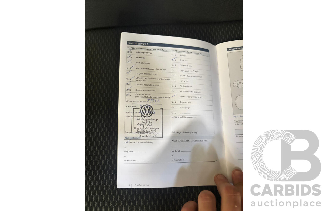 01/2020 Volkswagen Polo 70TSI Trendline AW MY19 5d Hatchback Black Turbo 1.0L