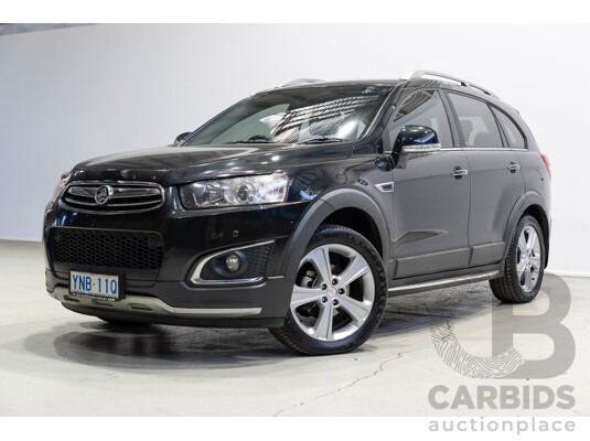 Holden Captiva 7 LTZ (AWD) CG MY15 4d Wagon Black Turbo Diesel 2.2L
