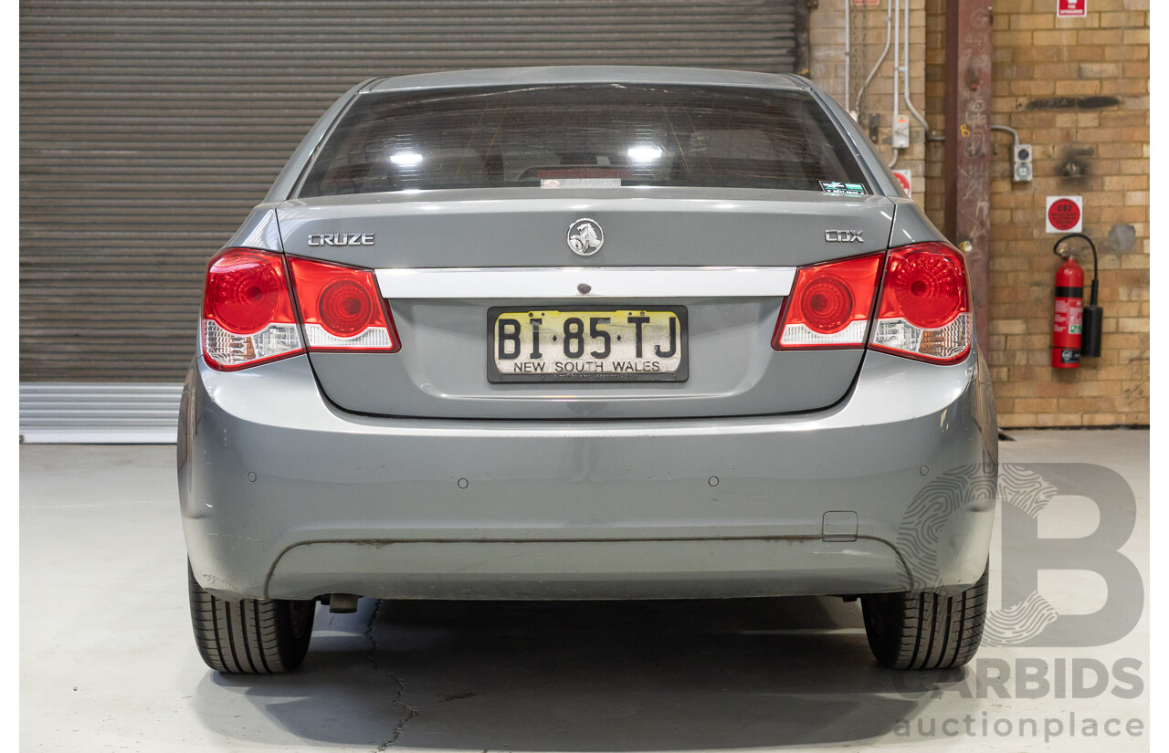 09/2009 Holden Cruze CDX JG 4d Sedan Grey 1.8L