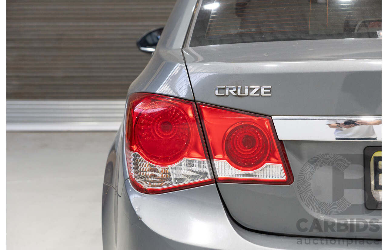 09/2009 Holden Cruze CDX JG 4d Sedan Grey 1.8L